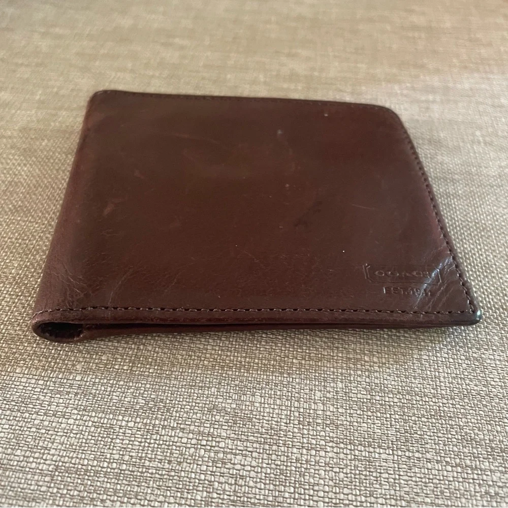 Coach Bifold Leather Wallet